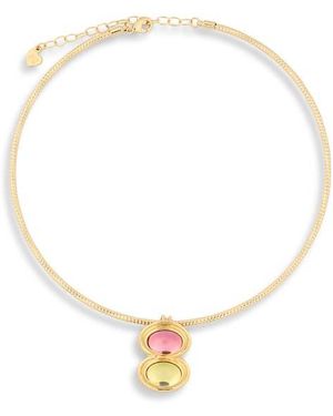 Frasier Sterling Pendant Necklace - White