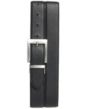 Steve Madden Leather Belt - Gray