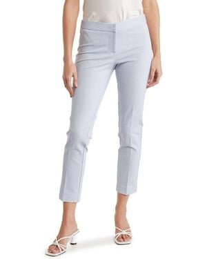 Amanda + Chelsea Amanda Slim Ankle Pants - Blue