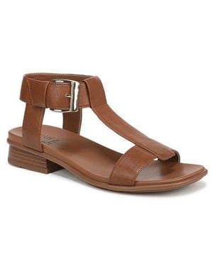 Naturalizer Easton T-Strap Sandal - Brown