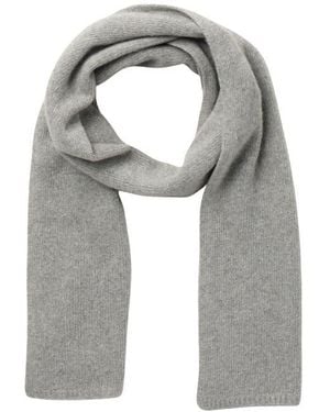 Portolano Solid Cashmere Scarf - Gray