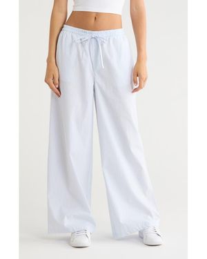 Abound Poplin Pajama Pants - White