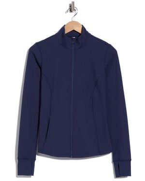 90 Degrees Altitude Full Zip Performance Jacket - Blue