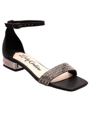 Lady Couture Doris Ankle Strap Sandal - White