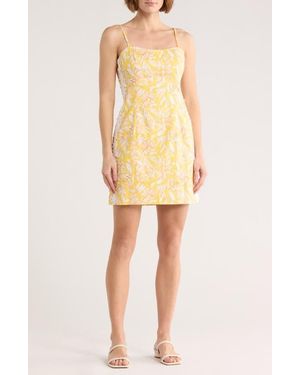 Lilly Pulitzer Shelli Stretch Dress - Yellow
