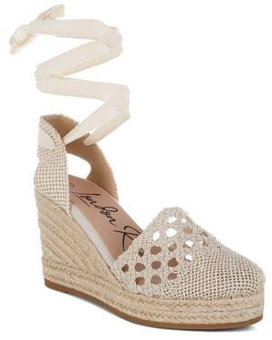 LONDON RAG Nomader Wedge Sandal - White