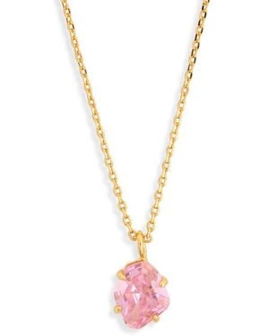 Kate Spade Treasure Trove Mini Pendant Necklace - Pink
