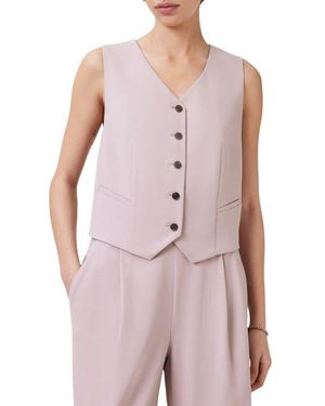 AllSaints Aleida Lightweight Vest - Purple