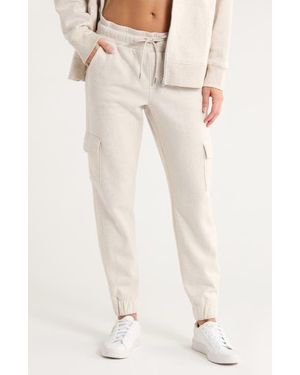 DKNY Cargo Sweatpants - Natural