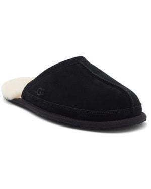 UGG Vanwyn Faux Shearling Scuff Slipper - Black