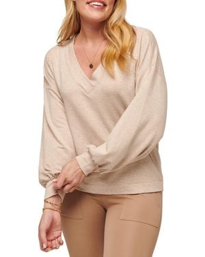 Travis Mathew Cloud French Terry Pullover Sweatshirt - Brown
