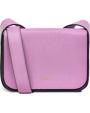 Radley Westwell Lane Leather Crossbody Bag - Purple