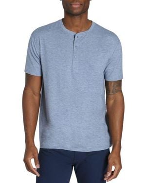 Jachs New York Henley T-Shirt - Blue