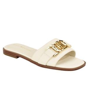 Tommy Hilfiger Trulei Slide Sandal - Natural