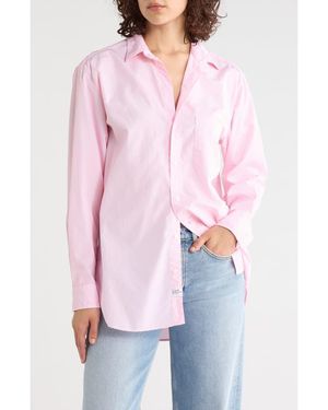 Frank & Eileen Boyfriend Button-Up Shirt - Pink