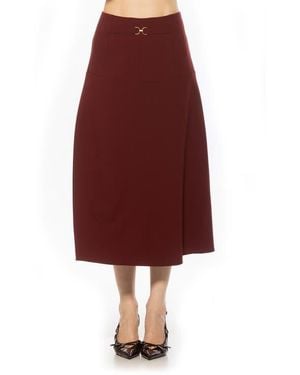 Alexia Admor Esres Flared Midi Skirt
