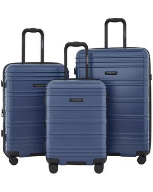 Scotch & Soda Rotterdam 3-Piece Luggage Set - Blue