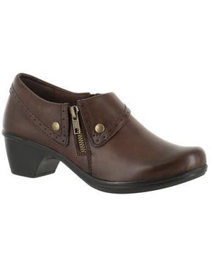 Easy Street Studded Ankle Bootie - Brown