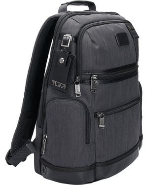 Tumi Parrish Leather Trimmed Backpack - Black