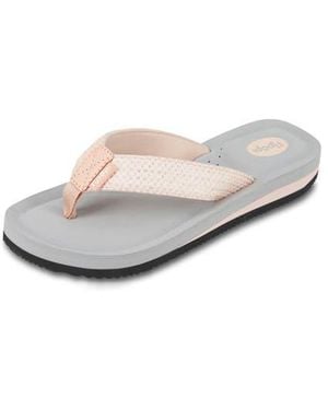 FLOOPI Sofia Sparkly Flip Flop - White