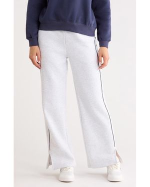 90 Degrees Finish Line Fleece Sweatpants - Blue