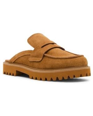 Blondo Florenz Waterproof Lug Loafer Mule - Brown