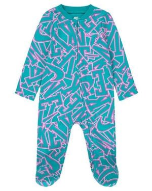 Nike Join The Club Footie Coverall - Blue