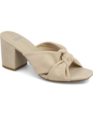 MIA Hania Slide Sandal - Natural