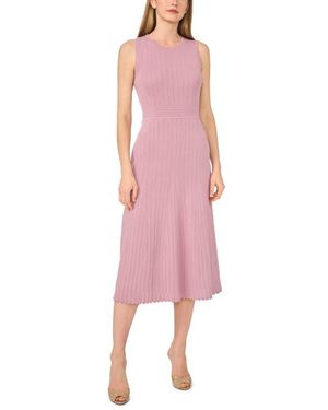 Ted Baker Sleeveless Pointelle A-Line Sweater Dress - Pink