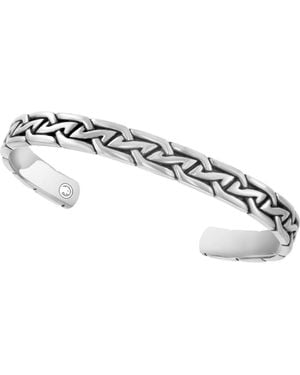 Effy Sterling Woven Cuff Bracelet - Metallic