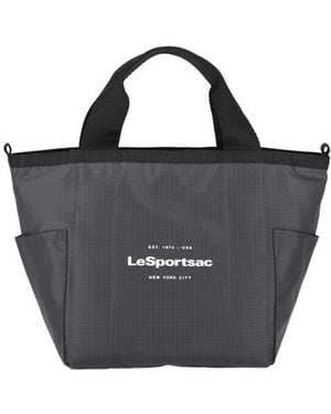 LeSportsac Small Reversible Pocket Tote Bag - Black