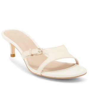 Stuart Weitzman Irene Slide Sandal - Natural