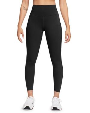 Nike Dri-Fit One High Waist 7/8 Leggings - Black