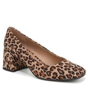 Sam & Libby Gianella Square Toe Pump - Brown