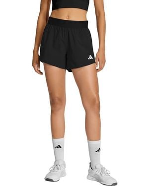 adidas Pacer Workout Flex Woven Shorts - Black