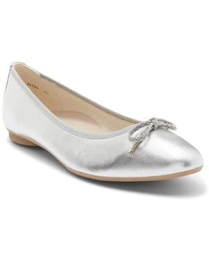 Paul Green Rylan Ballet Flat - White