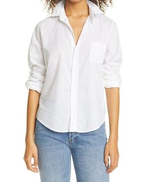 Frank & Eileen Barry Button-Up Shirt - White