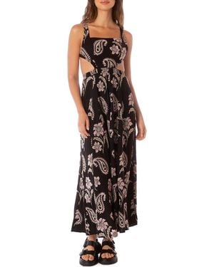 Maaji Canary Cover-Up Maxi Dress - Black