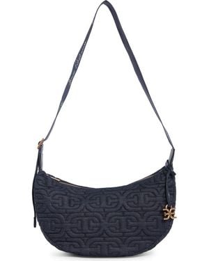 Sam Edelman Ethyl Crescent Sling Crossbody Bag - Blue