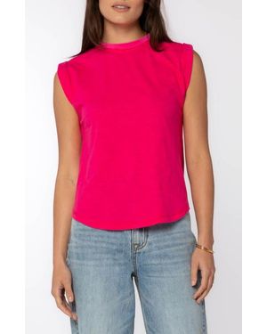 Velvet Heart Ingrid Muscle Tee - Red