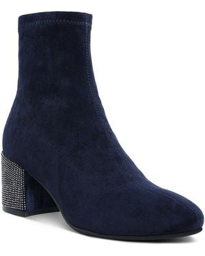 Rag & Co Chena Water Repellent Bootie - Blue