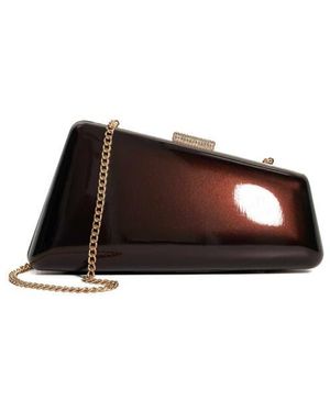 Dune Balancing Frame Clutch - Brown