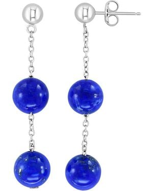 Effy Double Lapis Chain Drop Earrings - Blue