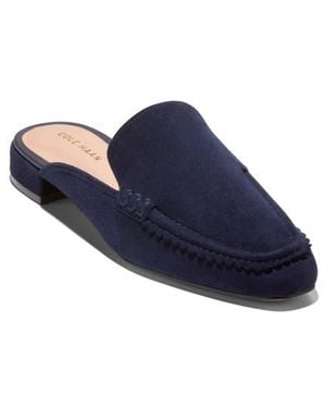 Cole Haan Pollina Apron Toe Mule - Blue