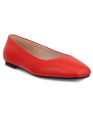 Ecco Margot Ballet Flat - Red