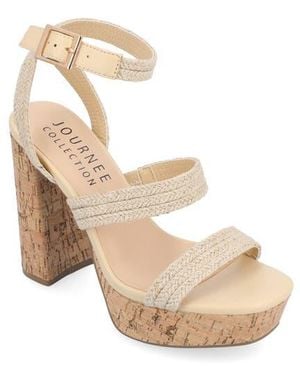 Journee Collection Tru Comfort Foam Sienne Sandals - Natural