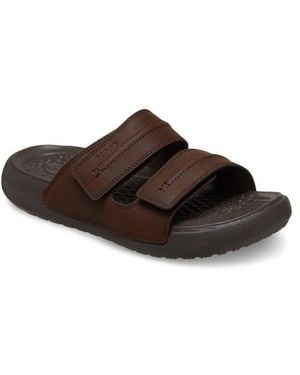 Crocs™ Yukon Vista Ii Literide Slide Sandal - Brown