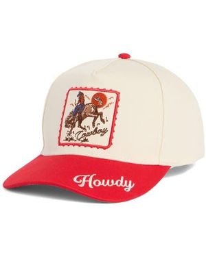 David & Young Cowboy Embroidered Baseball Cap