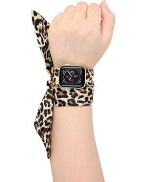 The Posh Tech Silk Scarf 42Mm/44Mm Apple Watch 1/2/3/4 Band - Black