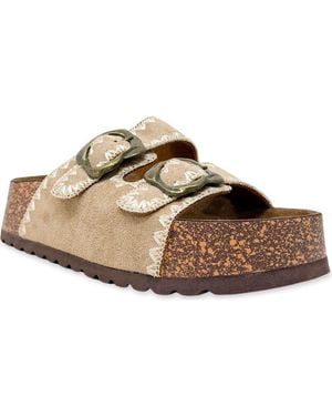 Shu Shop Keya Slide Sandal - Brown